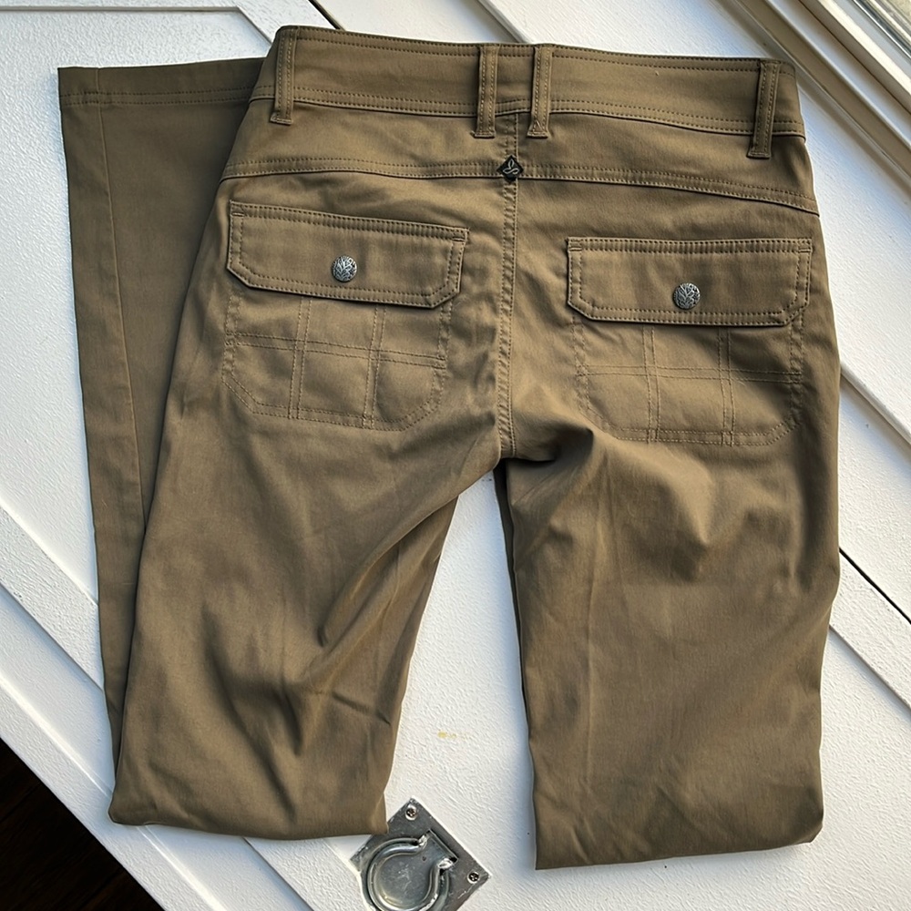 Ⓧ Prana • Halle Tall Straight Leg Convertible Roll-up Pants • Size 0